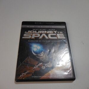Journey to Space 4K Ultra HD 3D Blu-ray Patrick Stewart Shout Factory SF 16681